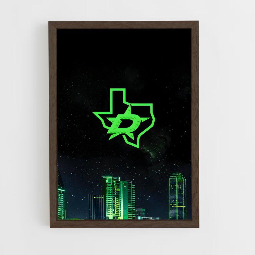 Poster Dallas Dreamscape – affiche Hockey sur glace (vue 5)